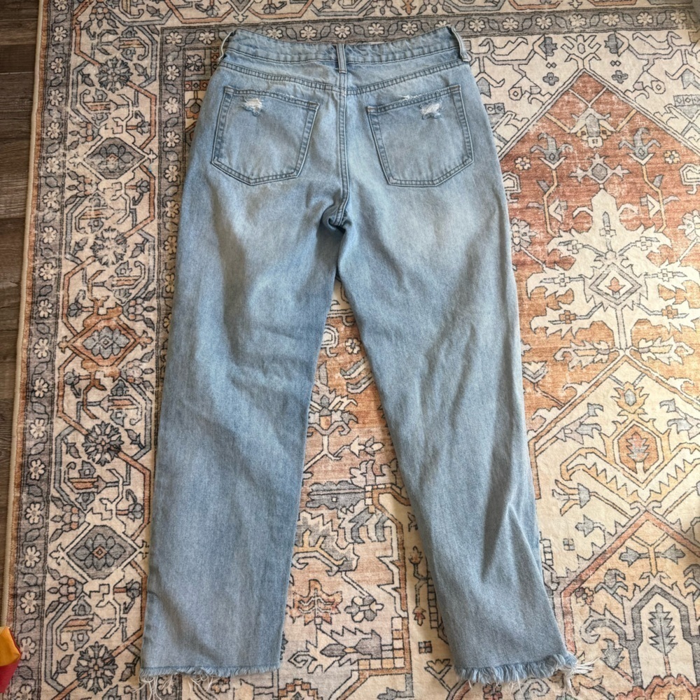 Alter’d state Jelly Jeans Distressed Light Blue Jeans - Picture 6 of 9